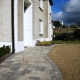 Roma Paving in Slate with Tar and Chip Driveway
 (19-02-2008)