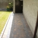 Side Path in Shannon Brick  bracken with Tegula Setts in Charcoal Grey
 (05-06-2008)
